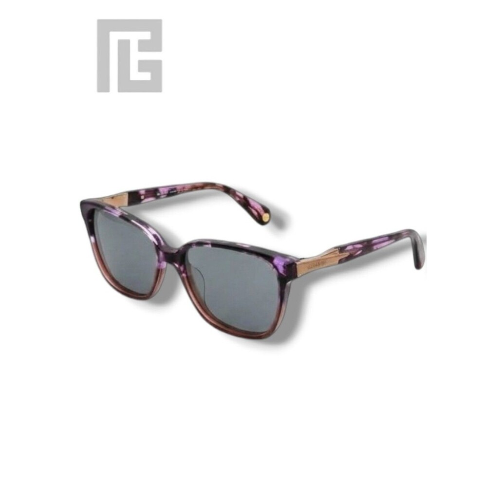 Balmain Purple Tortoise Sunglasses Glasses Frame BL 1053 03 Gold 54mm